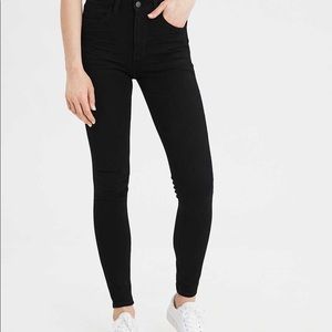 Black super stretchy American eagle jeans